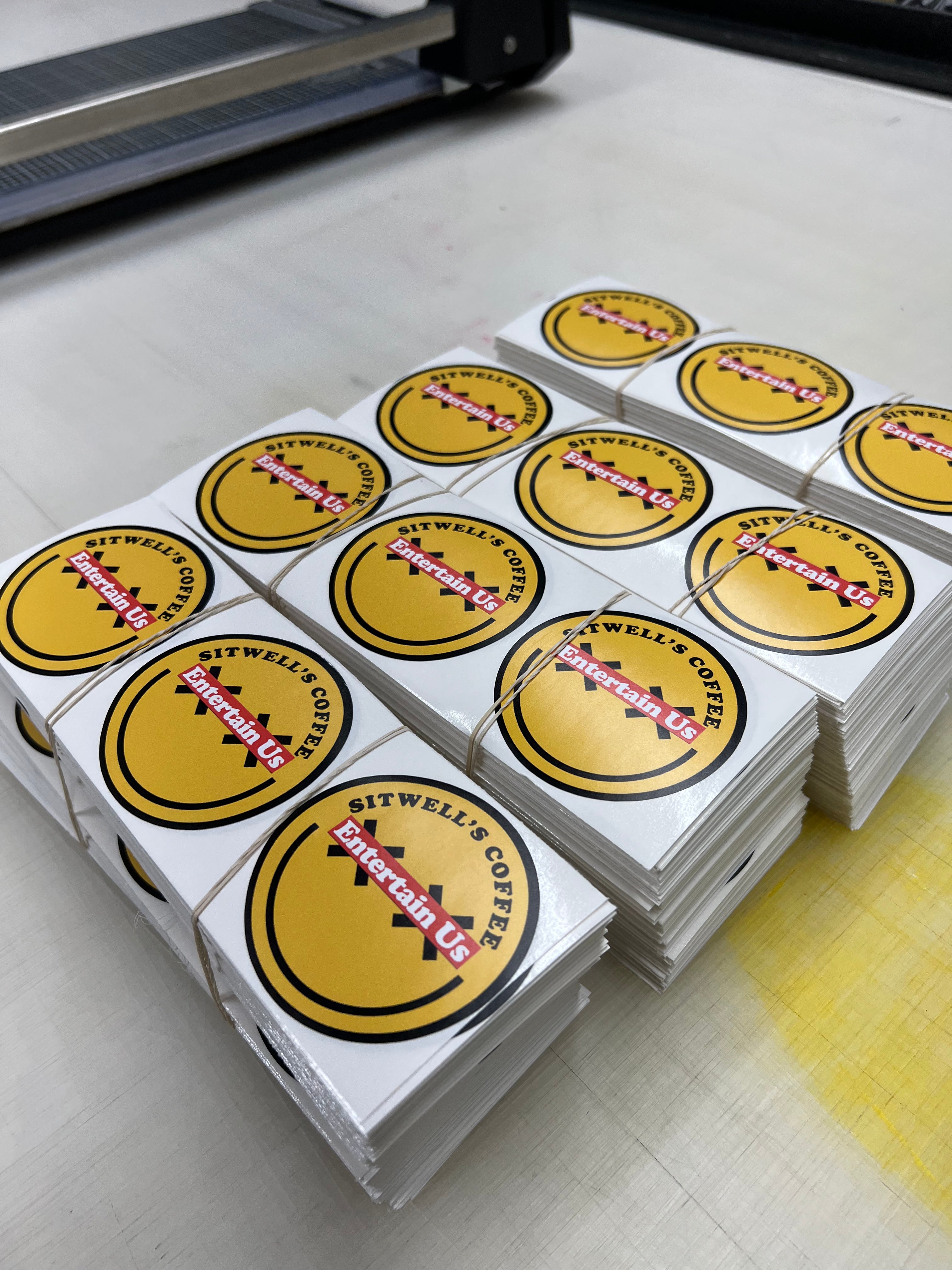 KISS CUT STICKERS *Permanent*