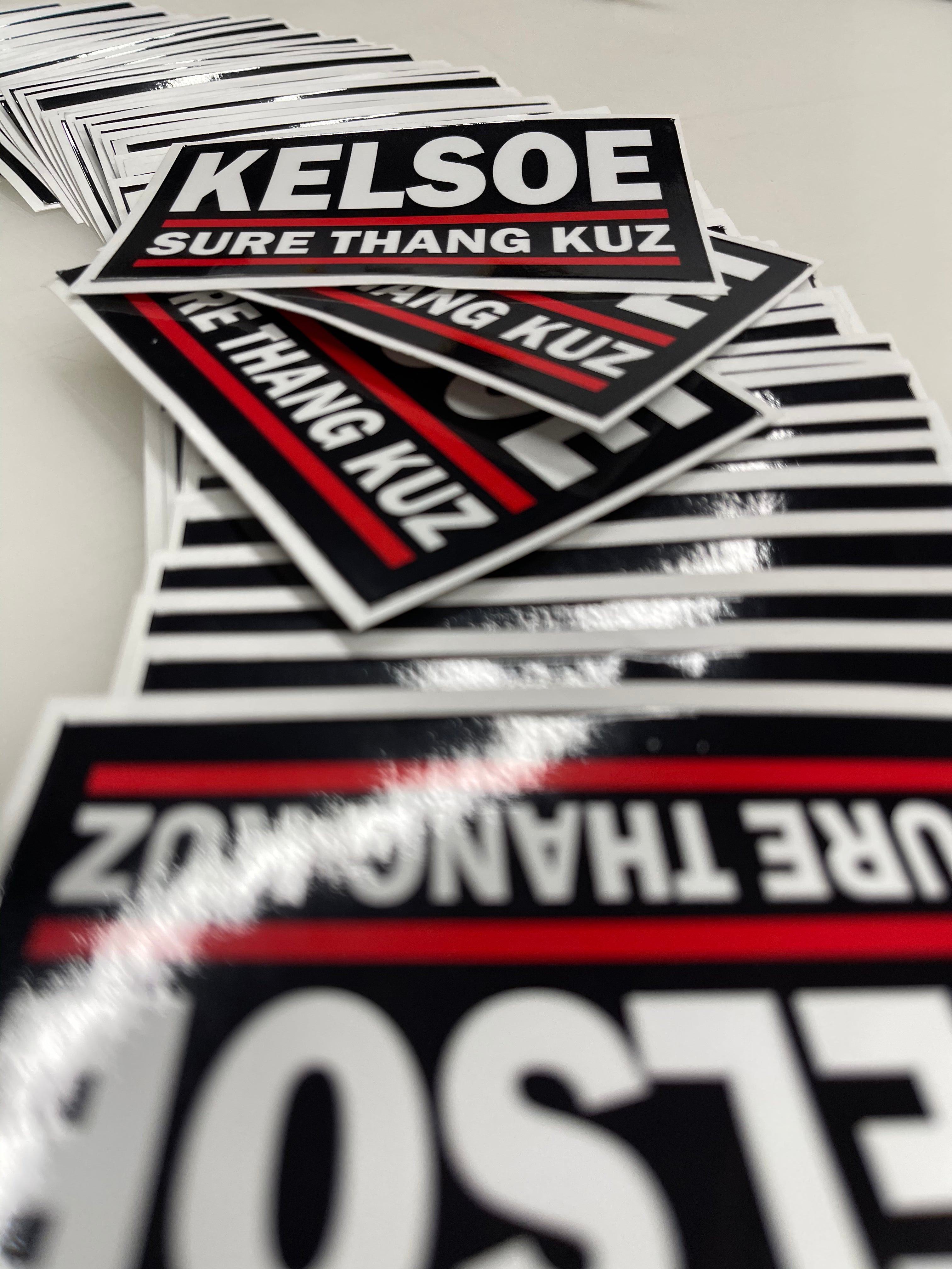 KISS CUT STICKERS *Permanent*