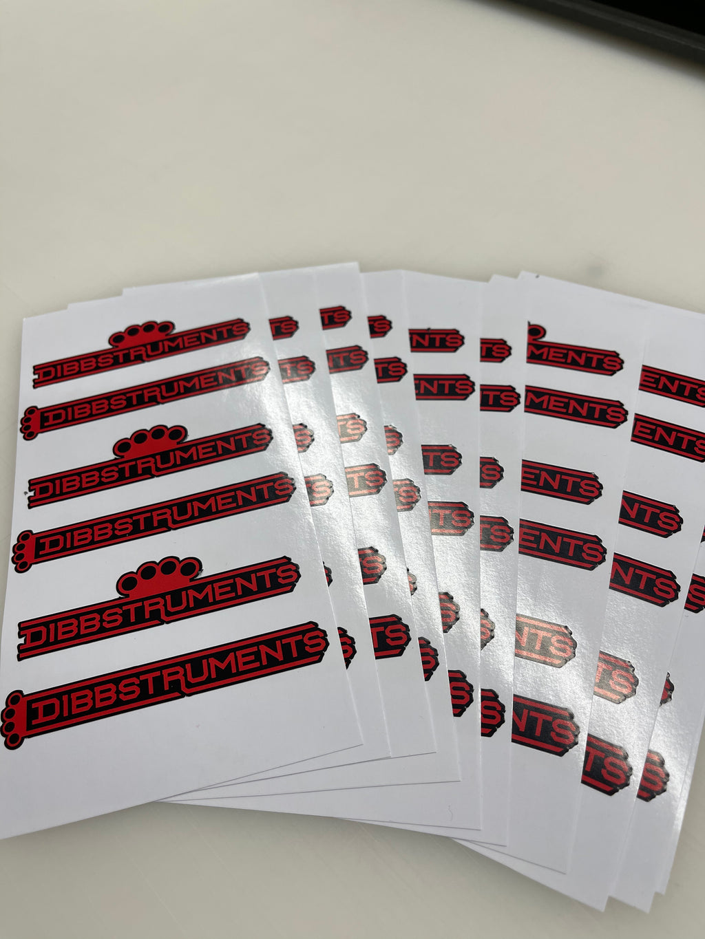 KISS CUT STICKERS *Permanent*