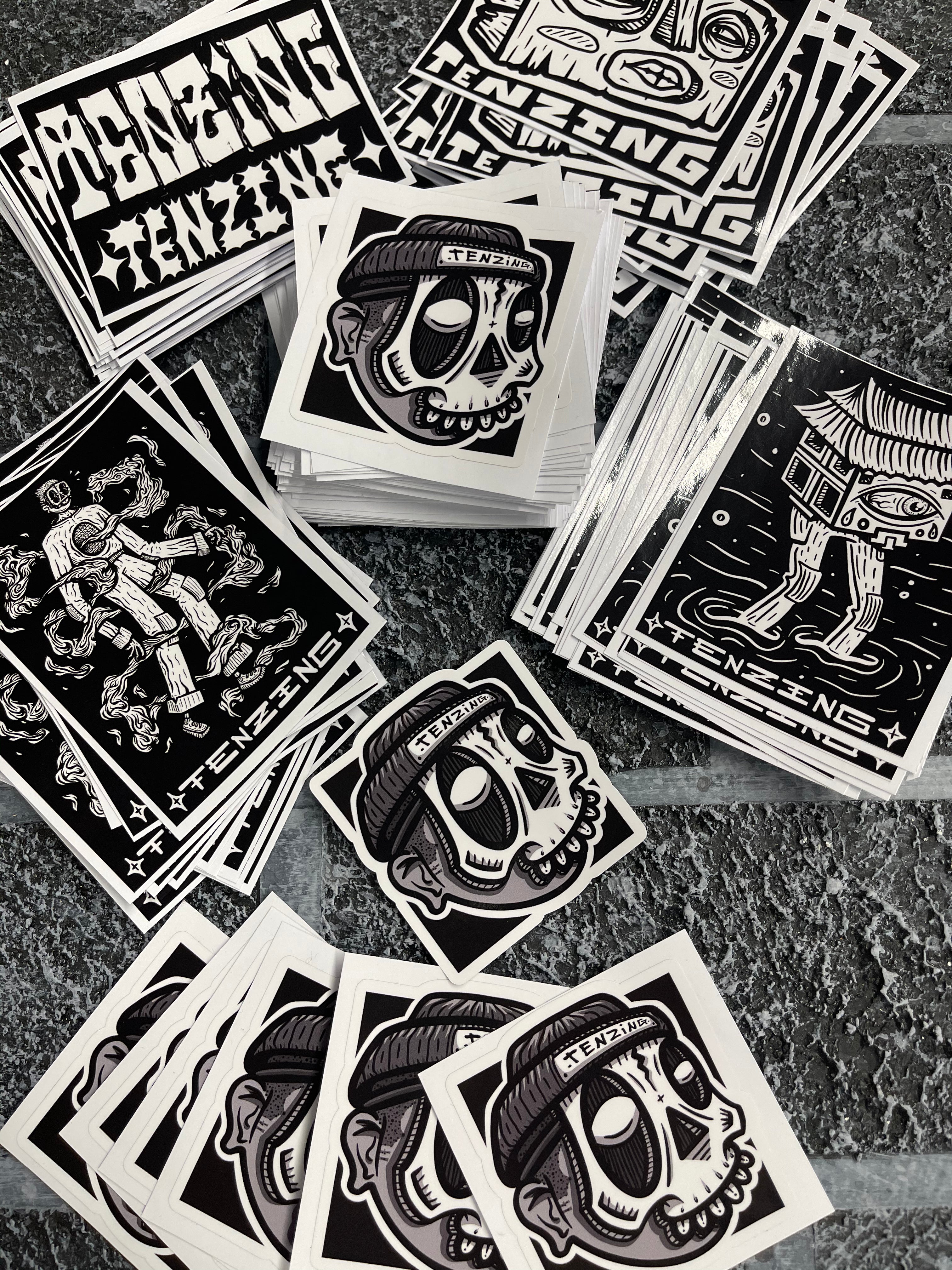 KISS CUT STICKERS *Permanent*