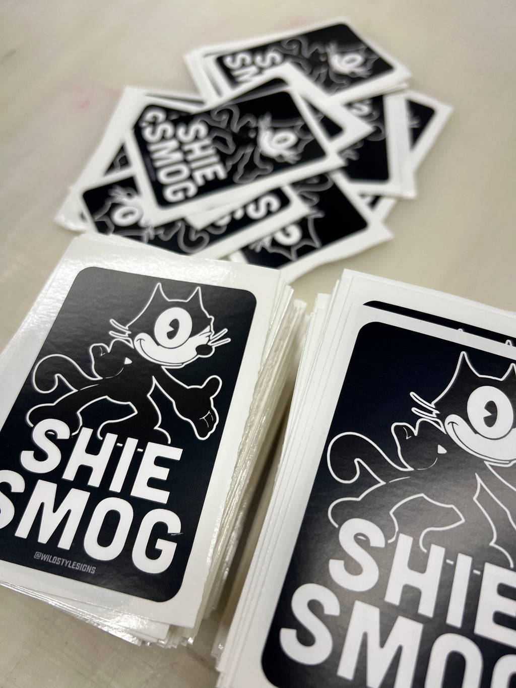 KISS CUT STICKERS *Permanent*