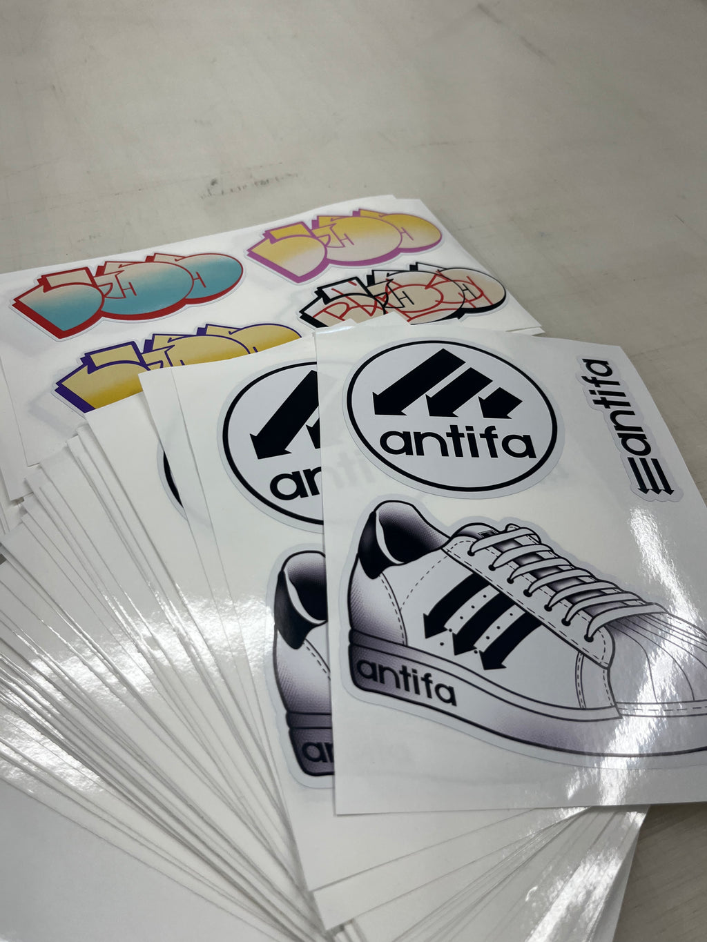 KISS CUT STICKERS *Permanent*