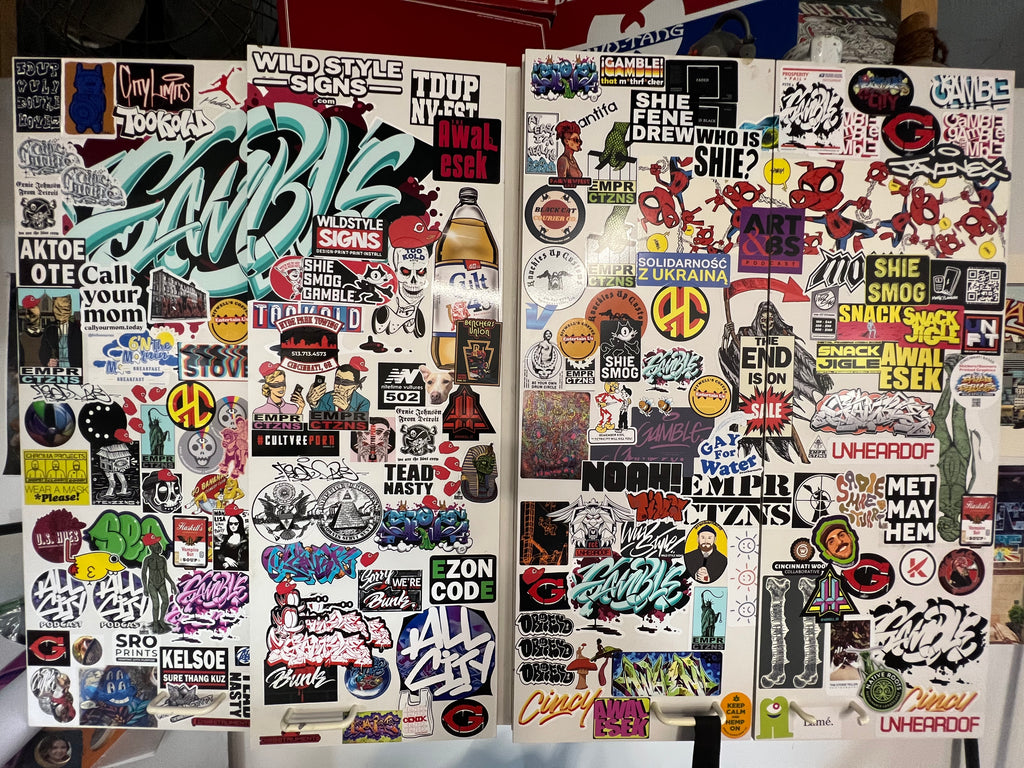 KISS CUT STICKERS *Permanent*